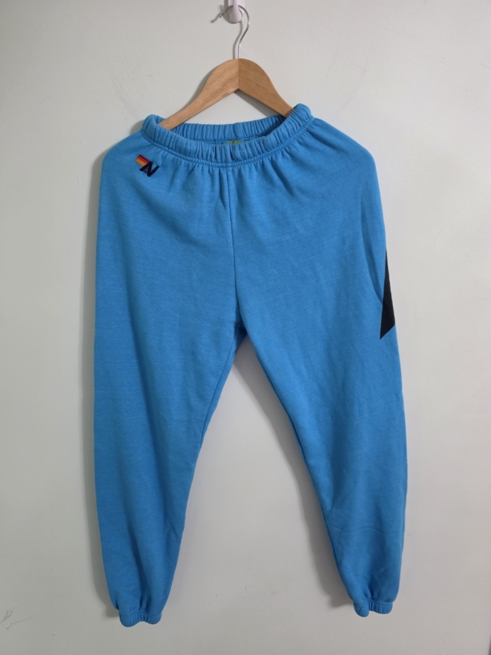 Aviator Nation Bolt Sweatpants Blue Size X-Small